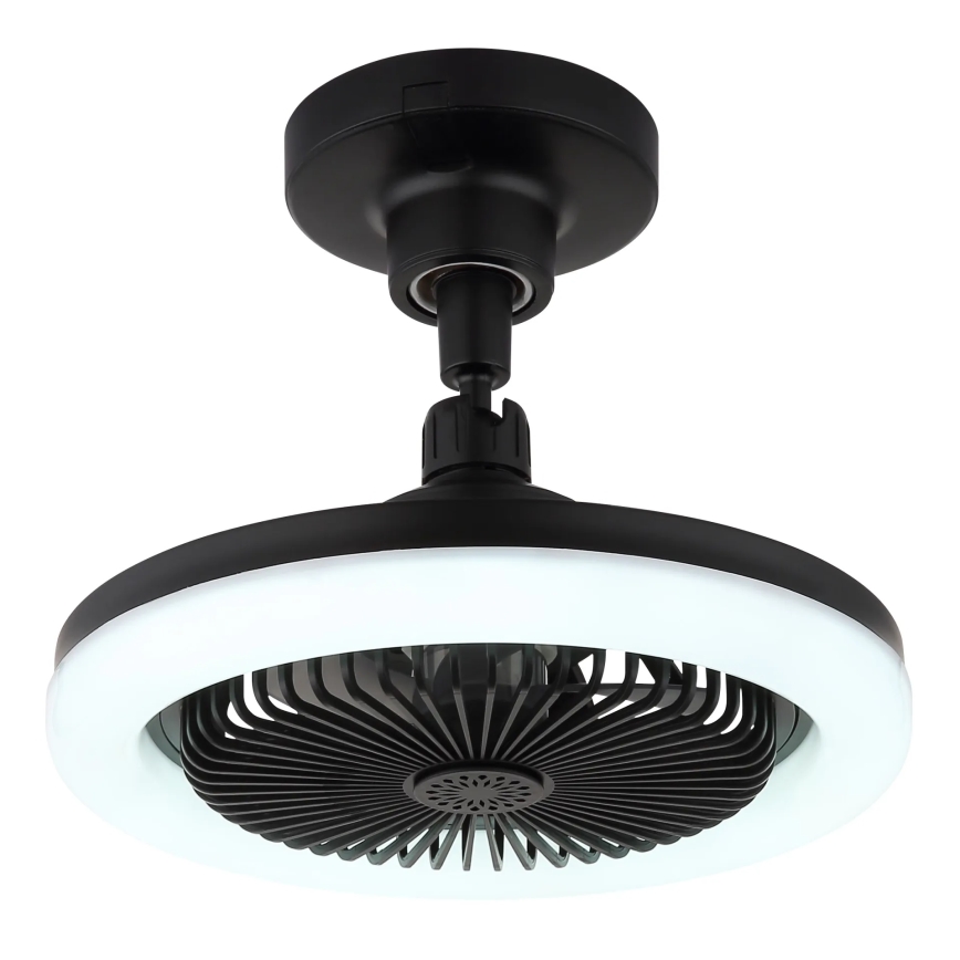 Globo - Ventilator de tavan LED dimmabil, 20W, 230V, 3000-6500K, negru + telecomandă
