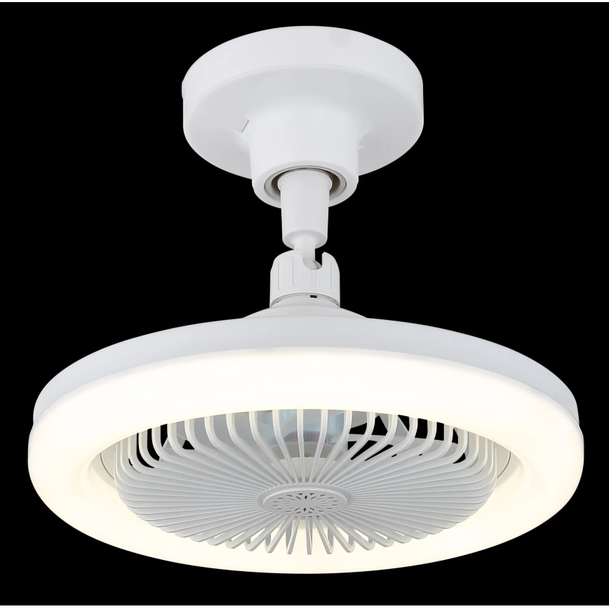 Globo - Ventilator de tavan LED dimabil, 20W, 230V, 3000-6500K, alb + telecomandă