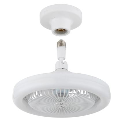 Globo - Ventilator de tavan LED dimabil, 20W, 230V, 3000-6500K, alb + telecomandă