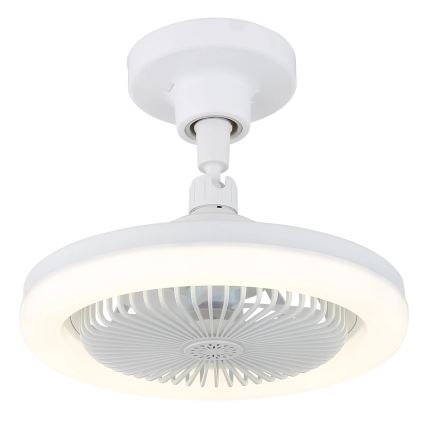 Globo - Ventilator de tavan LED dimabil, 20W, 230V, 3000-6500K, alb + telecomandă