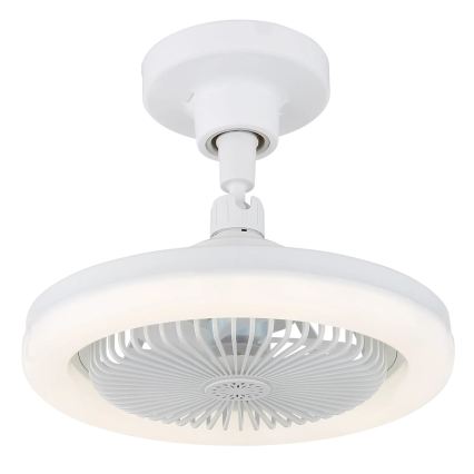 Globo - Ventilator de tavan LED dimabil, 20W, 230V, 3000-6500K, alb + telecomandă
