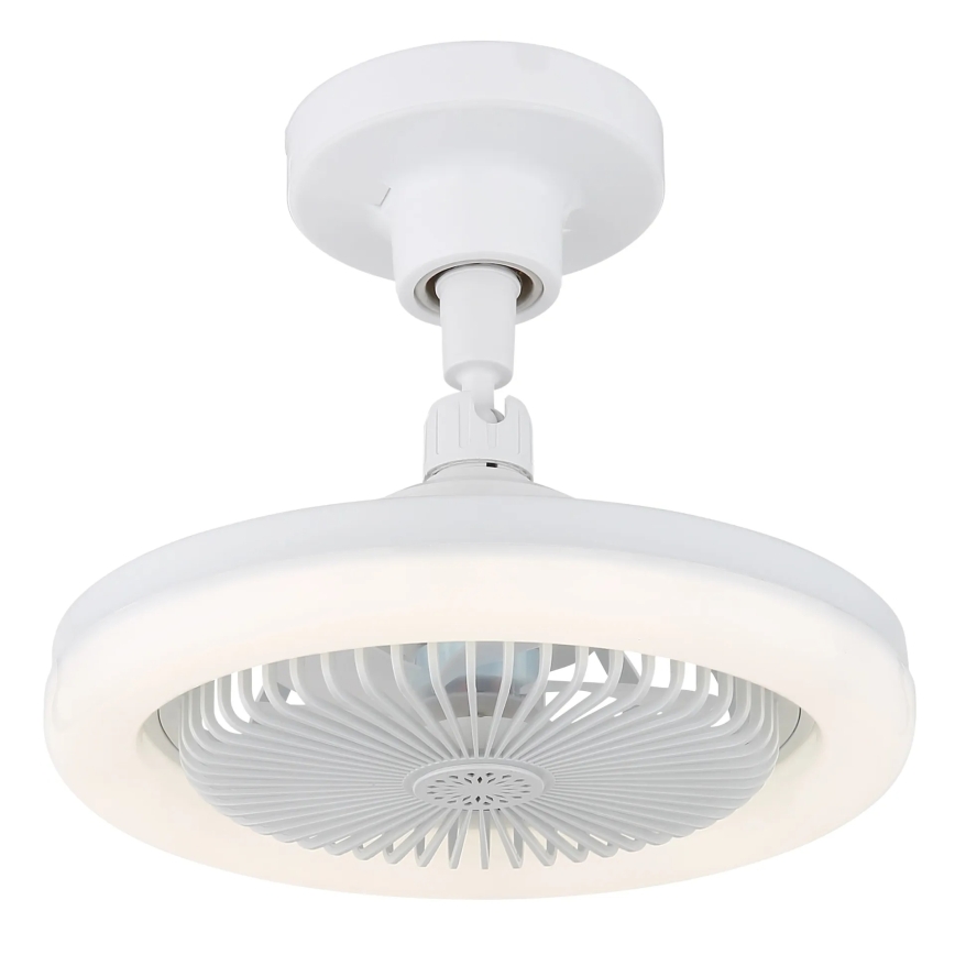 Globo - Ventilator de tavan LED dimabil, 20W, 230V, 3000-6500K, alb + telecomandă