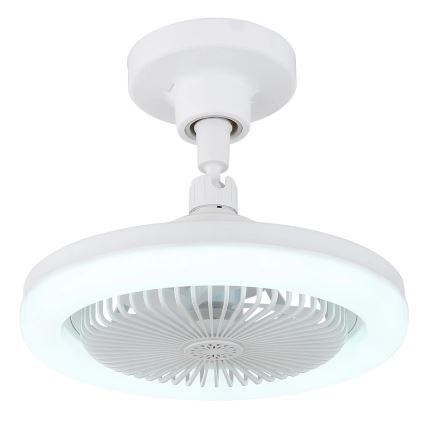 Globo - Ventilator de tavan LED dimabil, 20W, 230V, 3000-6500K, alb + telecomandă