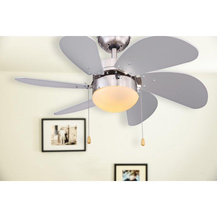 Globo - Ventilator de tavan 1xE14/60W/230V