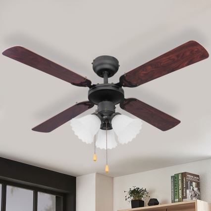 Globo - Ventilator de tavan 3xE27/60W/230V
