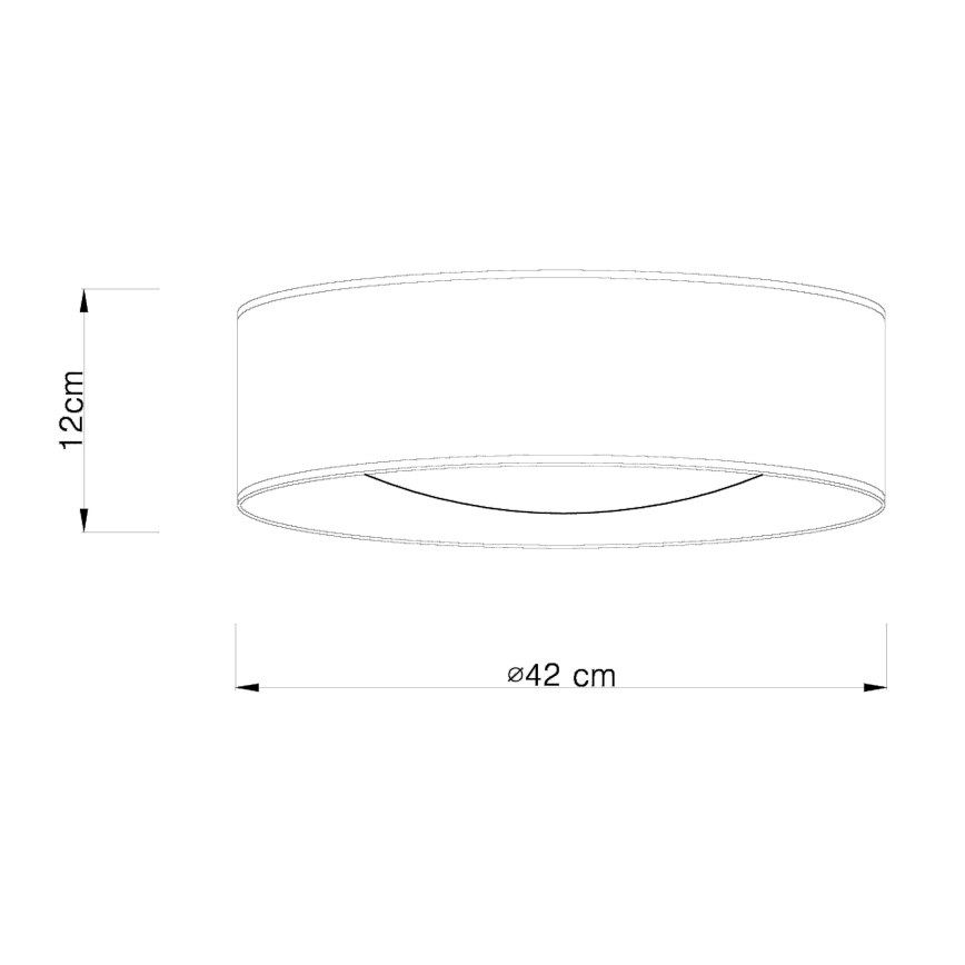 Globo 15229D7 - Plafonieră LED CLARKE LED/18W/230V