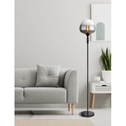Globo - Lampă de podea 1xE27/40W/230V neagră