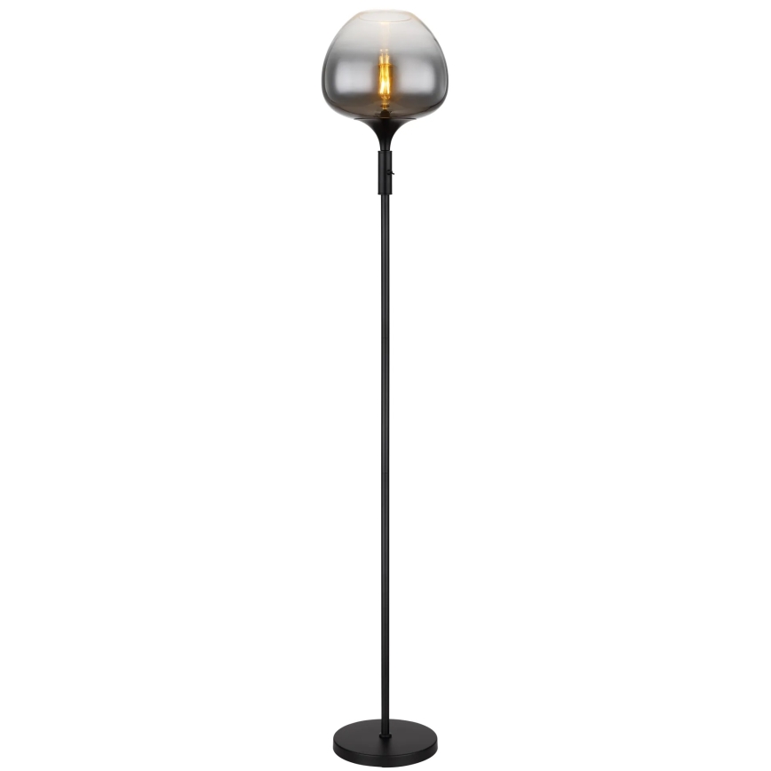 Globo - Lampă de podea 1xE27/40W/230V neagră