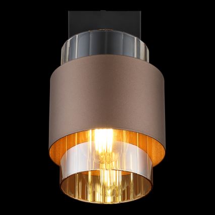 Globo - Aplica spot de perete 1xE27/40W/230V negru/bronz