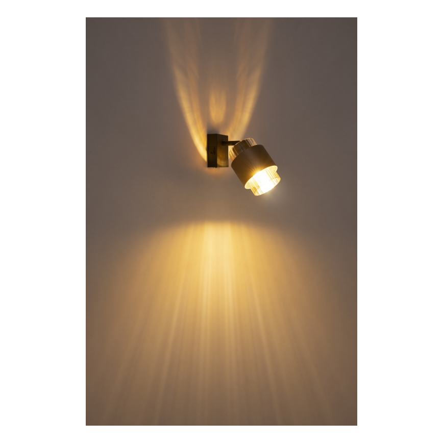 Globo - Aplica spot de perete 1xE27/40W/230V negru/bronz