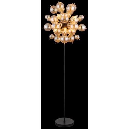 Globo - Lampadar 6xE14/25W/230V auriu