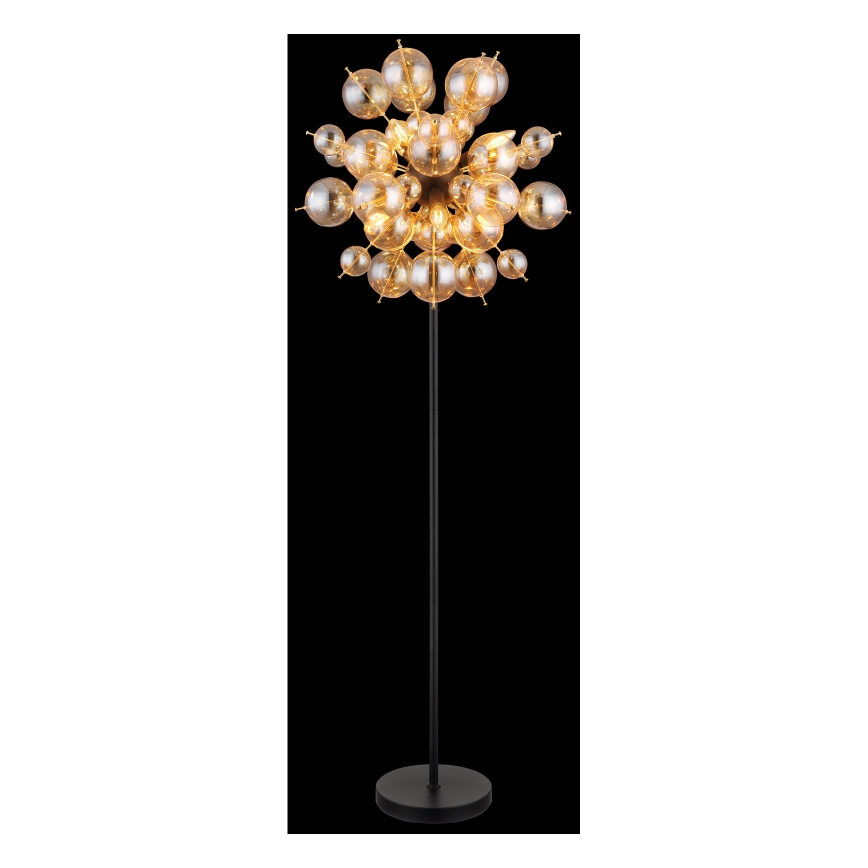 Globo - Lampadar 6xE14/25W/230V auriu