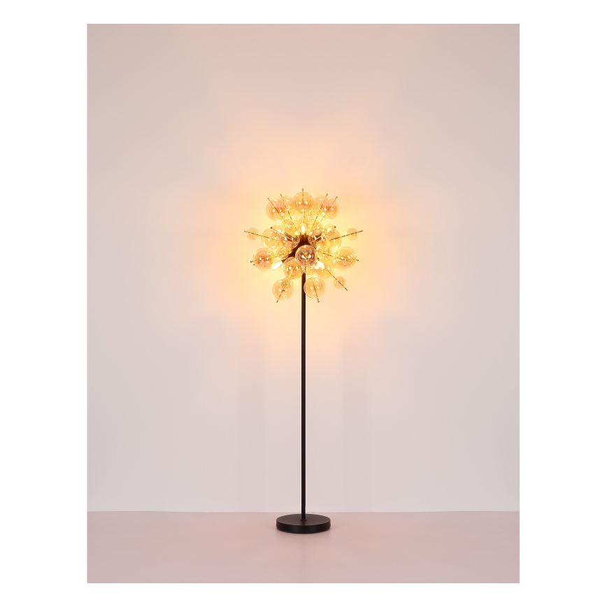 Globo - Lampadar 6xE14/25W/230V auriu