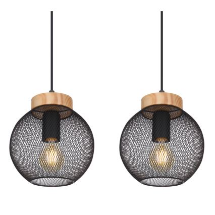 Globo - Lustră suspendată pe cablu 4xE27/40W/230V