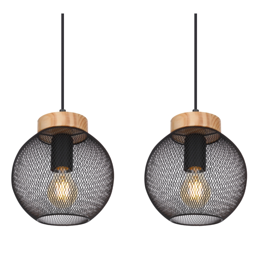 Globo - Lustră suspendată pe cablu 4xE27/40W/230V