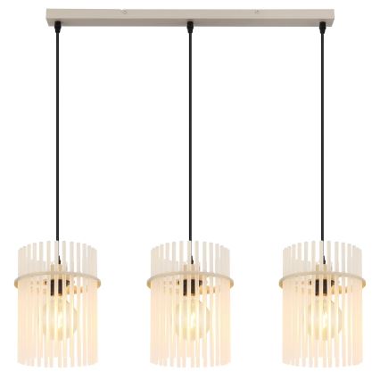 Globo - Lustră cu cablu, 3x E27/60W/230V