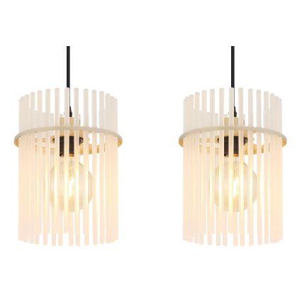 Globo - Lustră cu cablu, 3x E27/60W/230V