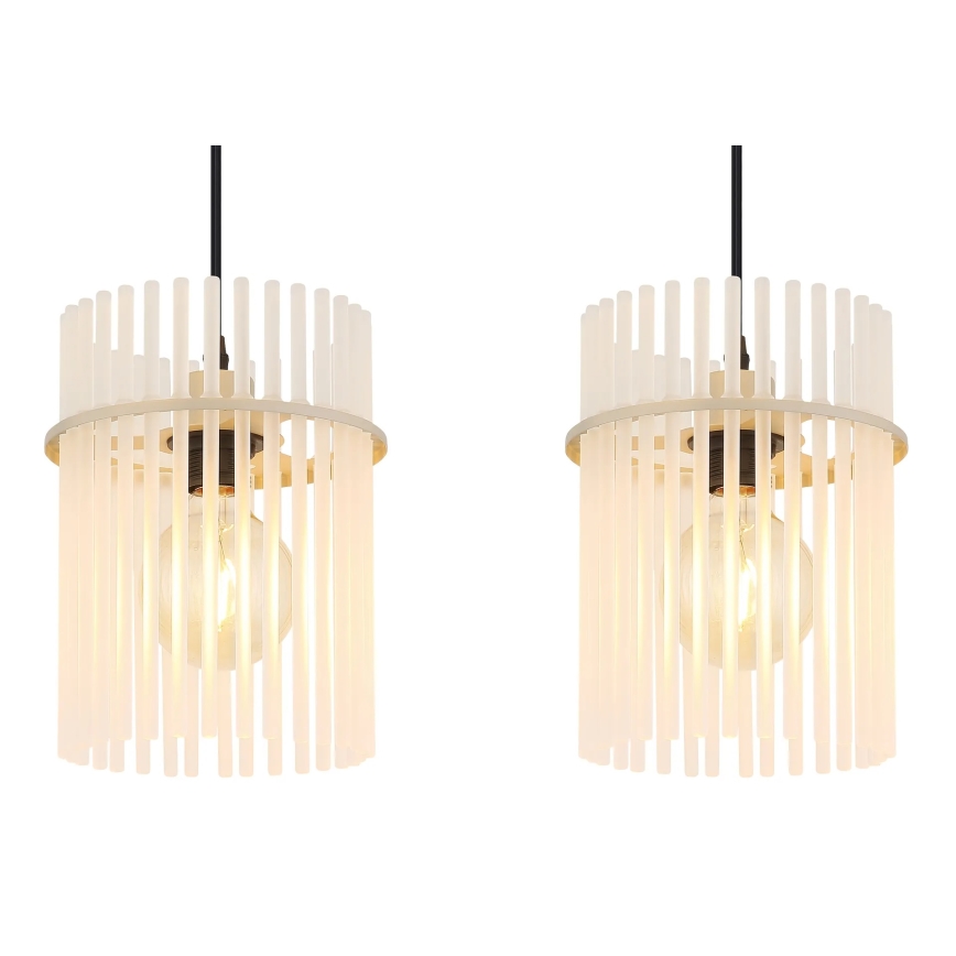 Globo - Lustră cu cablu, 3x E27/60W/230V