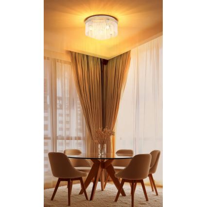 Globo - Plafonieră 5xE27/60W/230V Ø 50 cm