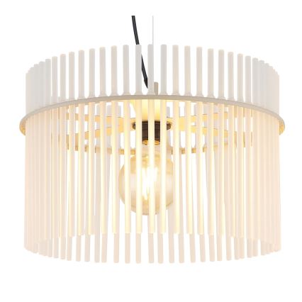 Globo - Lustra suspendată pe cablu, 1xE27/60W/230V, Ø 40 cm, crem