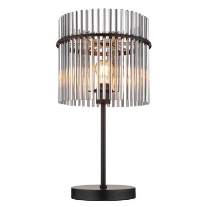 Globo - Lampă de masă 1xE27/60W/230V, Ø 30 cm, neagră