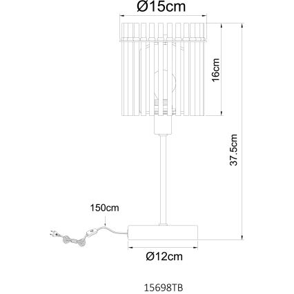 Lampă de masă Globo 1xE14/40W/230V