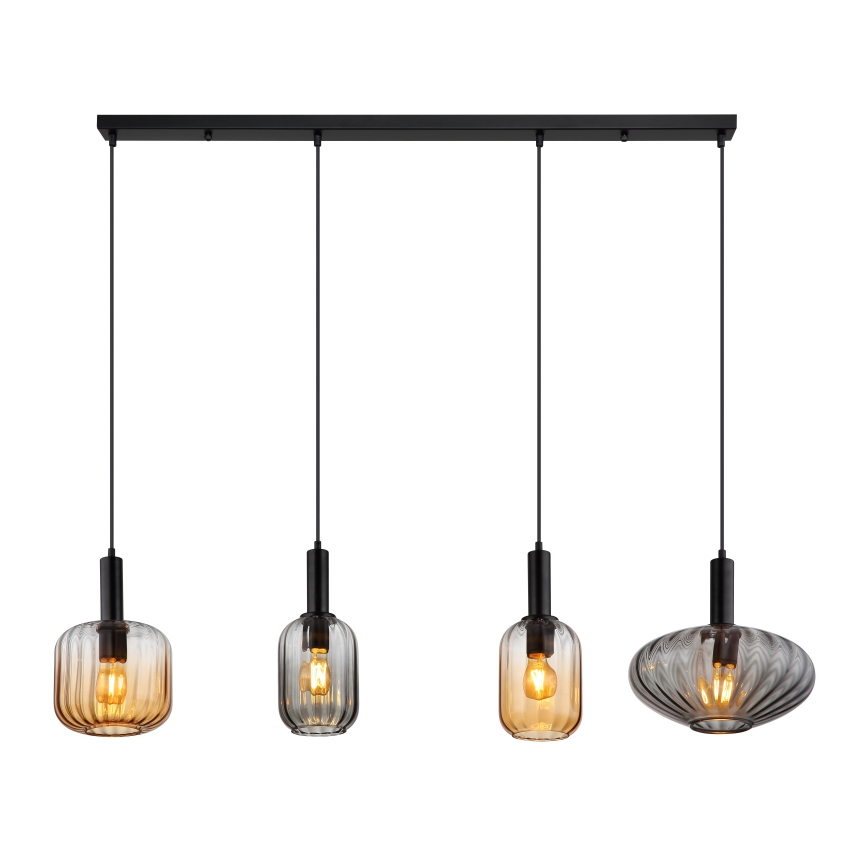 Globo - Lustru suspendat pe cablu, 4 x E27, 60 W, 230 V