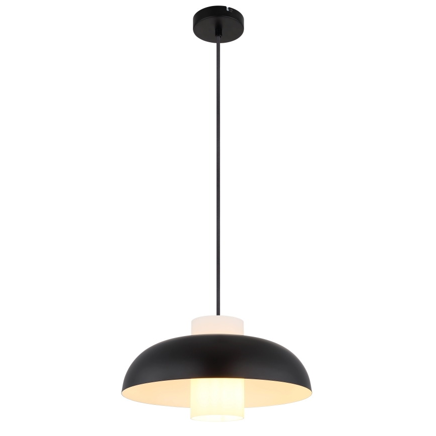 Globo - Lampă suspendată pe cablu 1xE27/60W/230V neagră