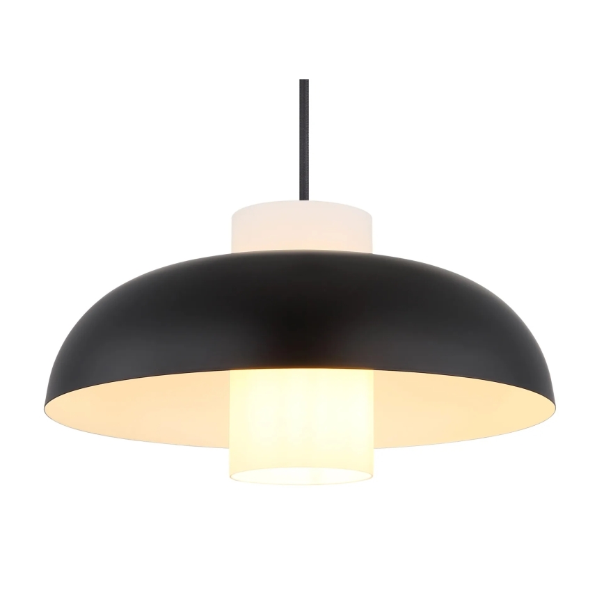 Globo - Lampă suspendată pe cablu 1xE27/60W/230V neagră