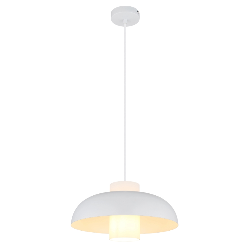 Globo - Lustră pe cablu 1xE27/60W/230V albă