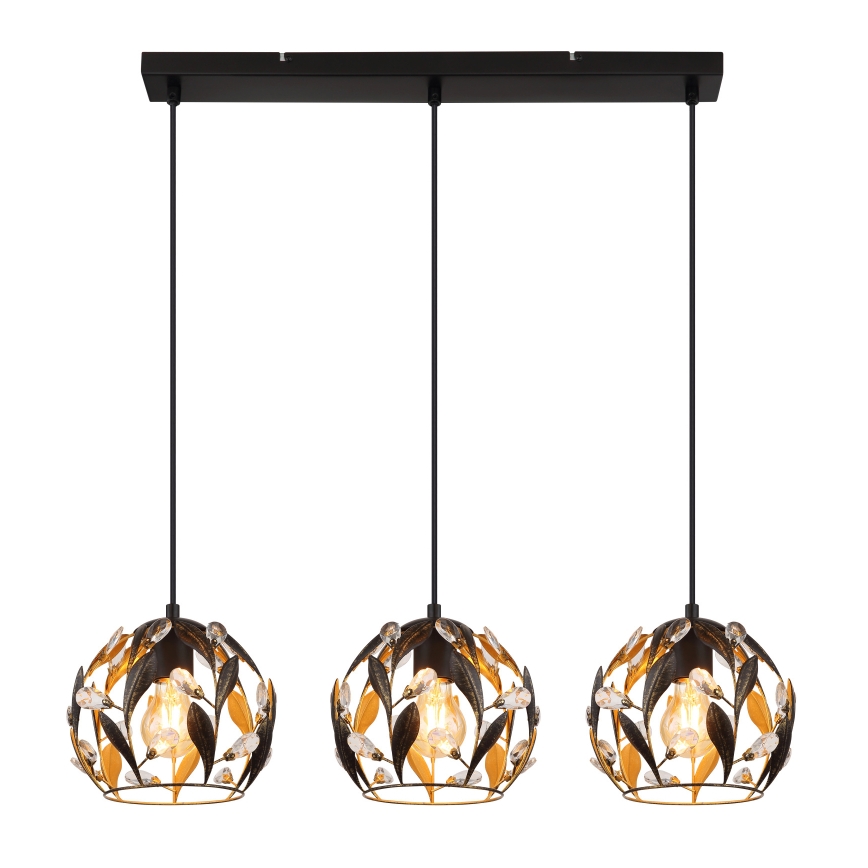 Globo - Lustră pe cablu 3xE27/40W/230V