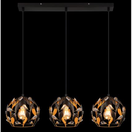 Globo - Lustră pe cablu 3xE27/40W/230V