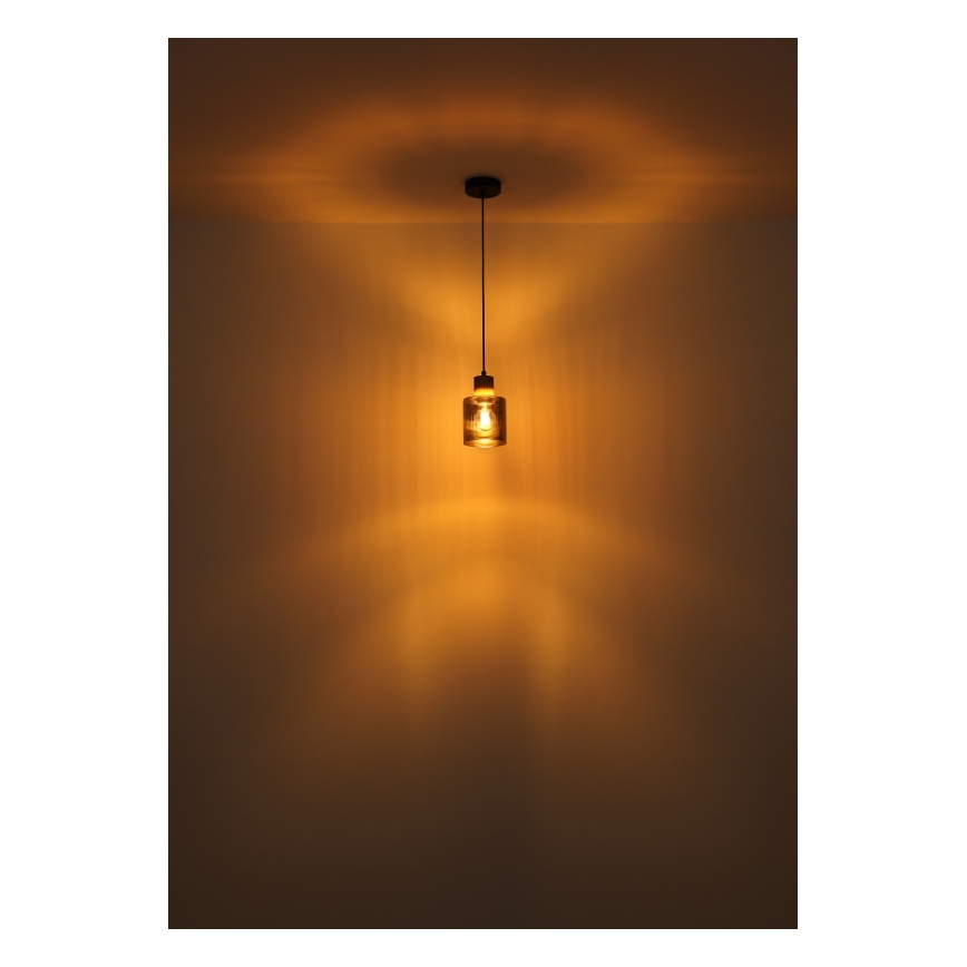 Globo - Lampă suspendată pe cablu 1xE27/25W/230V, diam. 12 cm