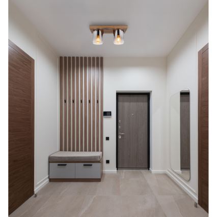 Globo - Plafonieră 2xE27/40W/230V