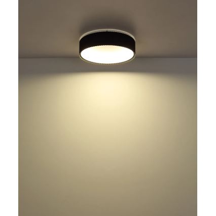 Globo - Plafonieră LED/45W/230V 2700/4000/6000K Ø 46 cm neagră