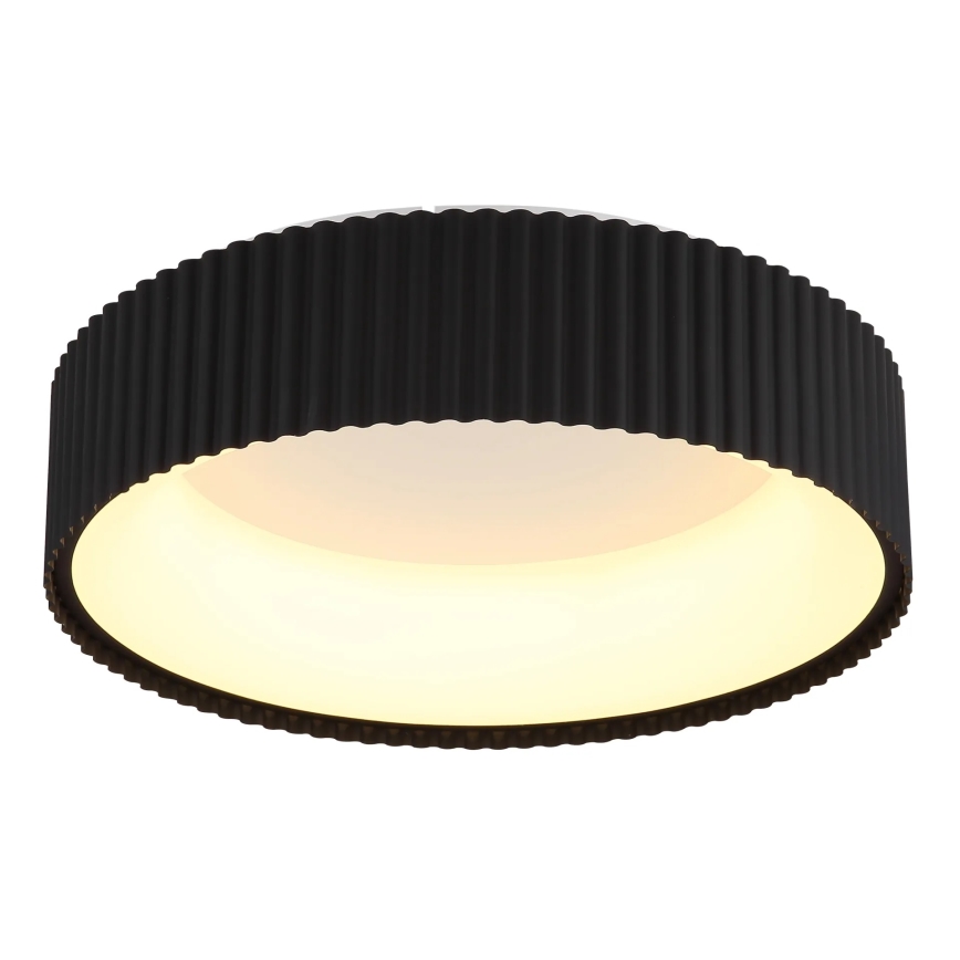 Globo - Plafonieră LED/45W/230V 2700/4000/6000K Ø 46 cm neagră