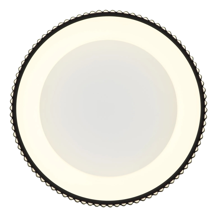 Globo - Plafonieră LED/45W/230V 2700/4000/6000K Ø 46 cm neagră
