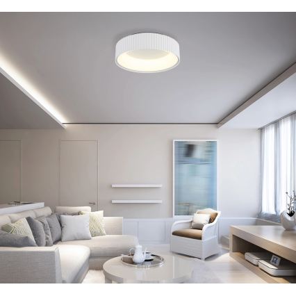 Globo - Plafonieră LED/45W/230V 2700/4000/6000K, Ø 46 cm, albă