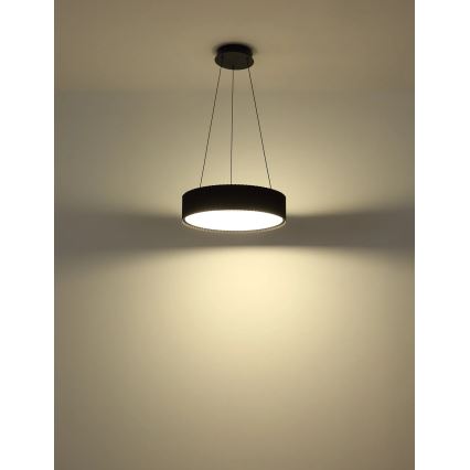 Globo - Lustră LED suspendată pe cablu LED/45W/230V 2700/4000/6000K, diam. 46 cm, negru