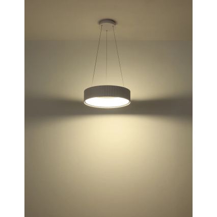 Globo - Lustru LED suspendat pe cablu LED/45W/230V 2700/4000/6000K Ø 46 cm alb