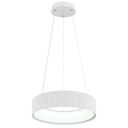 Globo - Lustru LED suspendat pe cablu LED/45W/230V 2700/4000/6000K Ø 46 cm alb