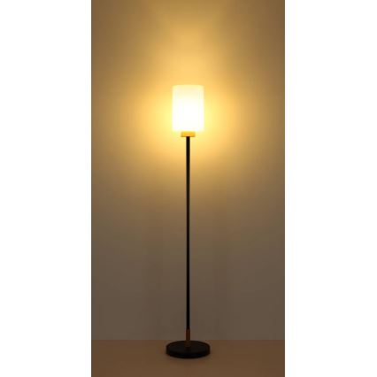 Globo - Lampadar 1xE27/60W/230V negru/alb