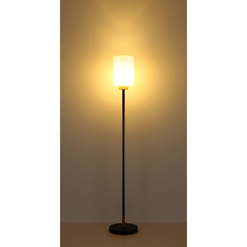 Globo - Lampadar 1xE27/60W/230V negru/alb