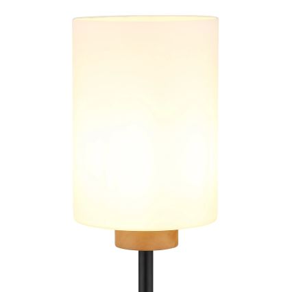 Globo - Lampadar 1xE27/60W/230V negru/alb
