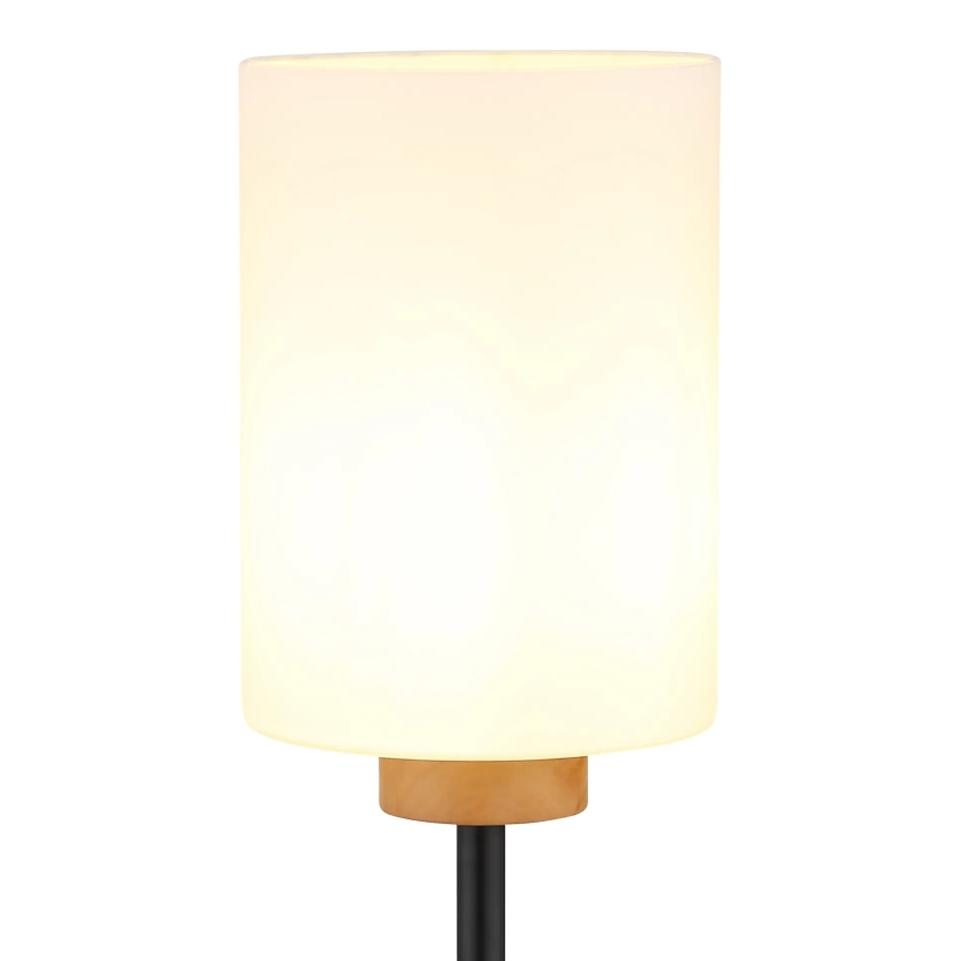 Globo - Lampadar 1xE27/60W/230V negru/alb