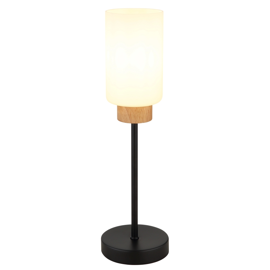 Globo - Lampă de masă 1xE27/60W/230V negru/alb