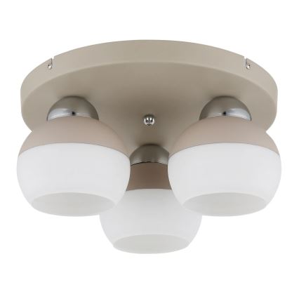 Globo - Plafonieră 3xE27/60W/230V, Ø 31,5 cm