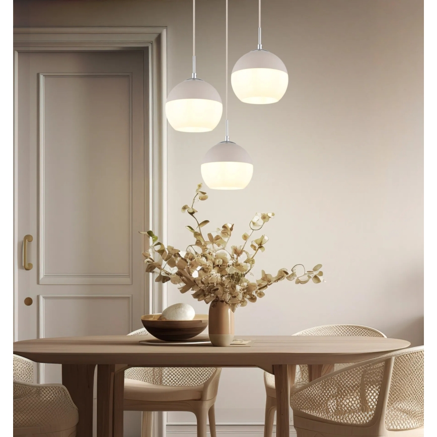 Globo - Lustru suspendat pe cablu, 3x E27/60W/230V