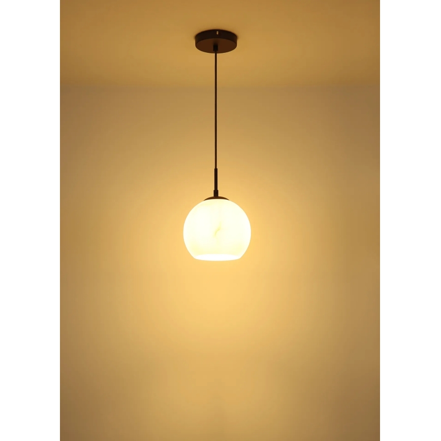 Globo - Lustră suspendată pe cablu 1xE27/60W/230V diam. 20 cm