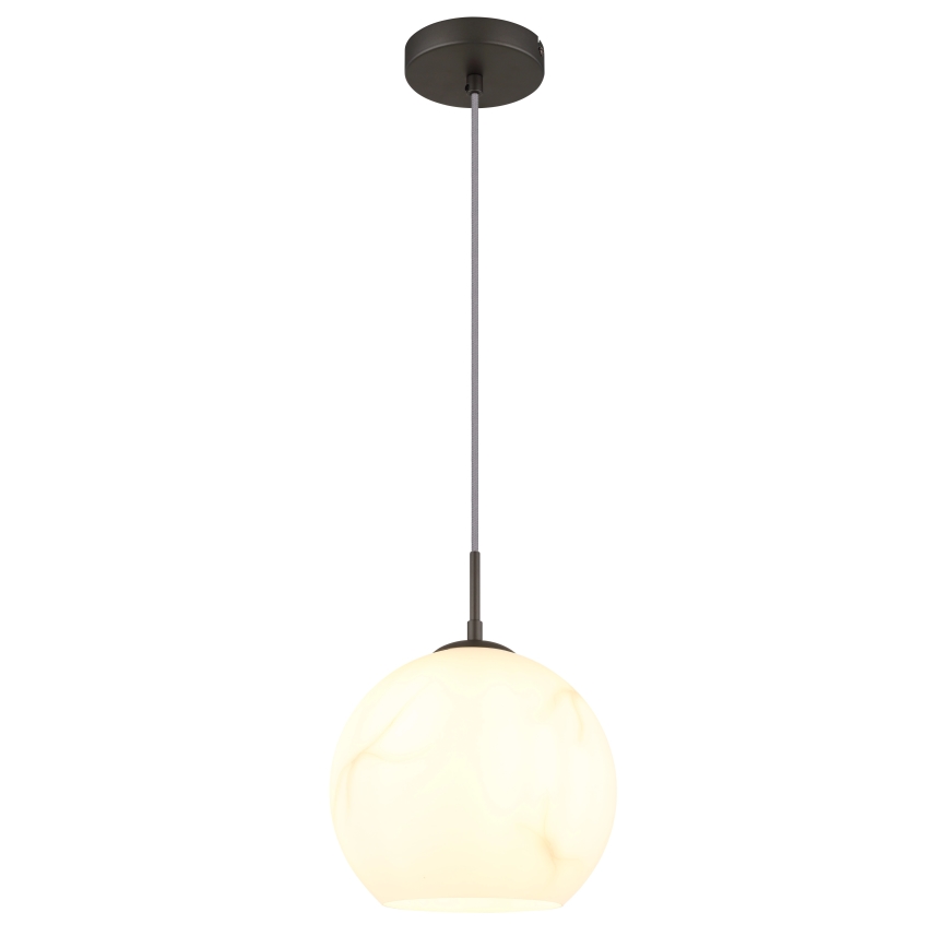 Globo - Lustru suspendat pe cablu, 1xE27/60W/230V, Ø 25 cm